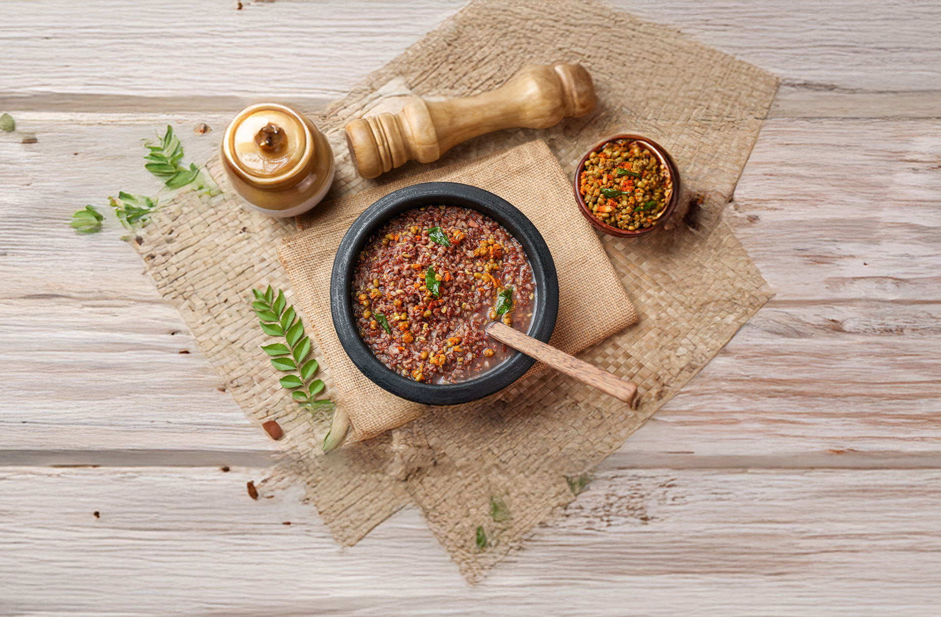 Seasonal Ayurvedic diet with fresh ingredients for digestion and immunity